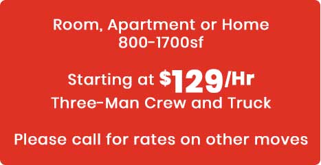 800sf to 1700sf $129 per hour